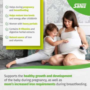 Salus Floravit Liquid Iron and Vitamins Supplement | 500ml