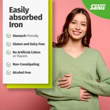 Salus Floravit Liquid Iron and Vitamins Supplement | 500ml