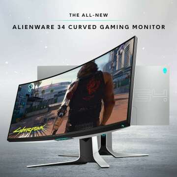 Alienware 34" Curved Gaming Monitor WQHD 120Hz