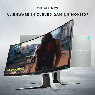 Alienware 34" Curved Gaming Monitor WQHD 120Hz