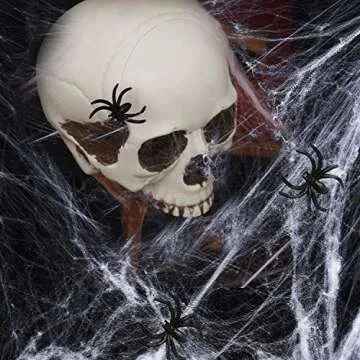 AOSTAR Halloween Spider Webs Decorations for Parties