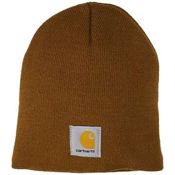 Carhartt Men's Knit Beanie, Brown, One Size