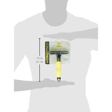 ConairPRO Dog & Cat Undercoat Rake for Easy Grooming