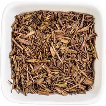 Tealyra Hojicha Roasted Green Tea - Authentic Low Caffeine Delight