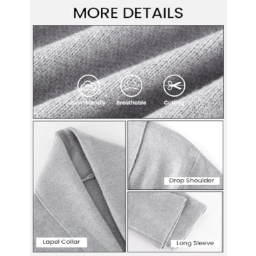 Yimoon Cropped Cardigan for Stylish Comfort and Versatility