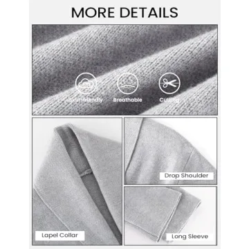 Yimoon Cropped Cardigan for Stylish Comfort and Versatility