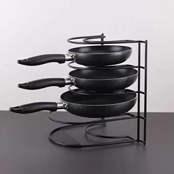 Reliable 5-Tier SHINETRUST Pot and Pan Organizer