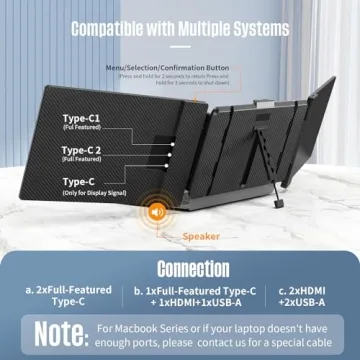 ALLVIA 14" FHD Screen Extender for Laptops