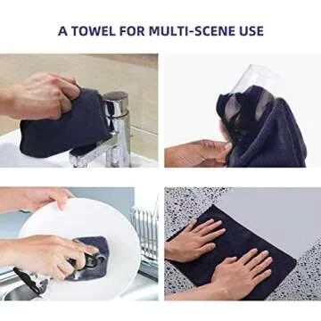 Wemk Microfiber Cleaning Cloth 30 Pack Absorbent & Soft