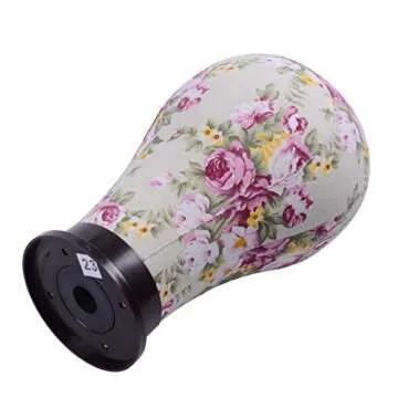 YANTAISIYU 23" Canvas Block Head for Wig Styling