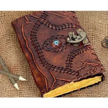 Hocus Pocus Book of Spells Hocus Pocus Spell book Prop Gifts Halloween Decorations Decor Leather Jou...