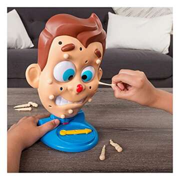 Spin Master Games Pimple Pete Game Presented by Dr. Pimple Popper, Explosive Family Game for Kids Age 5 and up