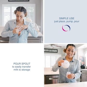 Freemie Hands-Free Breast Liquid Collection Pump Cups