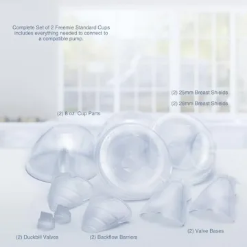 Freemie Hands-Free Breast Liquid Collection Pump Cups