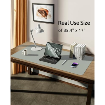 Shop YSAGi Leather Desk Pad Protector for Timeless Style