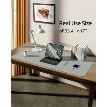 Shop YSAGi Leather Desk Pad Protector for Timeless Style