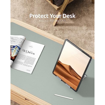 Shop YSAGi Leather Desk Pad Protector for Timeless Style