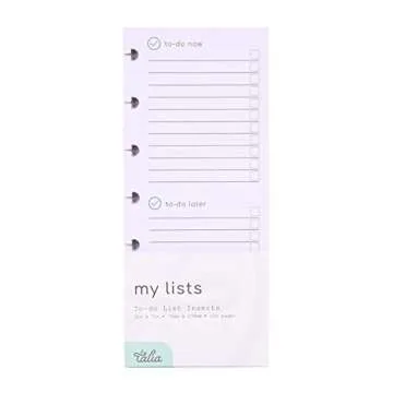 Talia Discbound Notebook Refills (xAccessory Kit, Letter (8.5in x 11in))