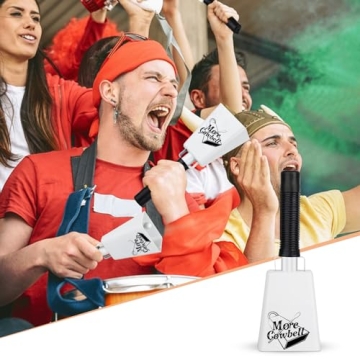 Cow Bell Noisemaker for Sports & Events - Big Sound!