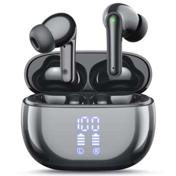 YAQ Wireless Earbuds Bluetooth Headphones