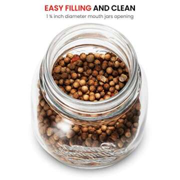 Bormioli Rocco Quattro Stagioni 5 Ounce Jars - 12 Pack