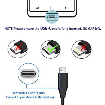 DEEGO USB C Cable 15Ft - Extra Long Fast Charging Cord for PS5 and Samsung