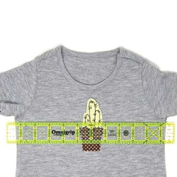 Omnigrid Ruler for Accurate Precision Cutting Tool