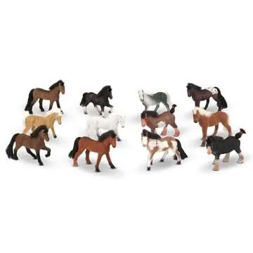 Melissa & Doug Pasture Pals - 12 Collectible Horses
