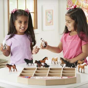 Melissa & Doug Pasture Pals - 12 Collectible Horses