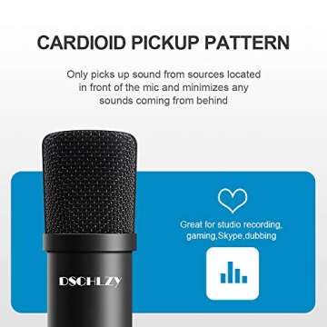 Professional USB Streaming Podcast Mic for Creators