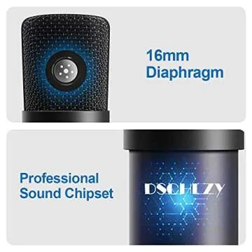 Professional USB Streaming Podcast Mic for Creators