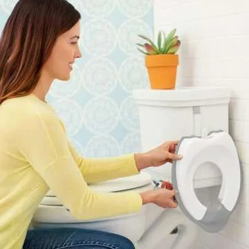 Munchkin Hooked Potty Ring Storage Hook for Easy Access