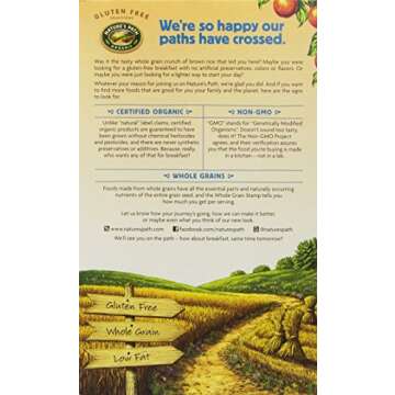 Nature's Path Organic Crispy Rice Cereal | Gluten Free 10 Oz