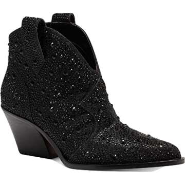Jessica Simpson Women's Zadie2 Bootie Ankle Boot - Stylish Comfort in Black