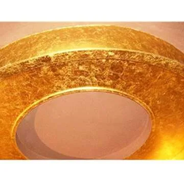 300 Sheets Imitation Golden Silver Rose Color Leaf,Foil Paper for Arts, Gilding Crafting, Decoration,Frames, Furniture 5.5 by 5.5 Inches