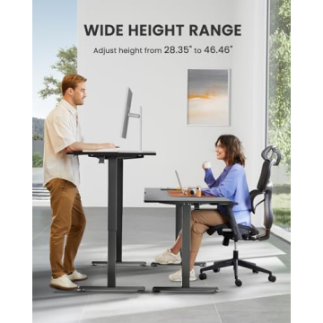 ErGear Electric Standing Desk – Adjustable Comfort for Work