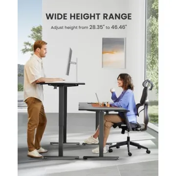 ErGear Electric Standing Desk – Adjustable Comfort for Work