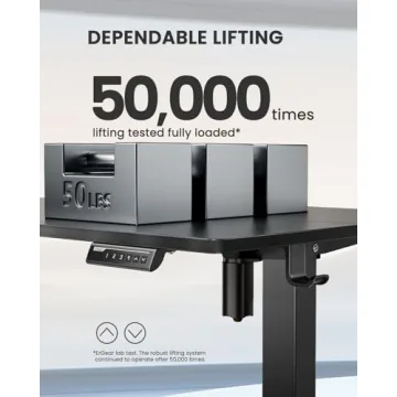 ErGear Electric Standing Desk – Adjustable Comfort for Work