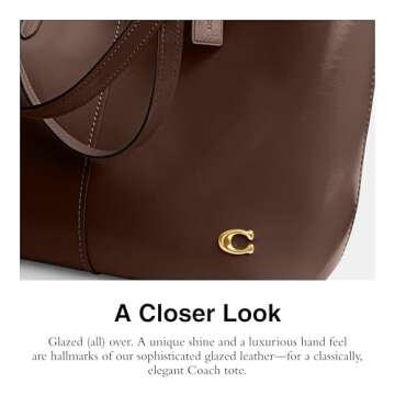 Coach North Tote 32, Maple