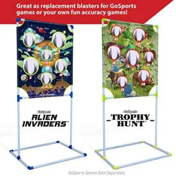 Fun GoSports Foam Fire Blasters 2 Pack for Kids Games