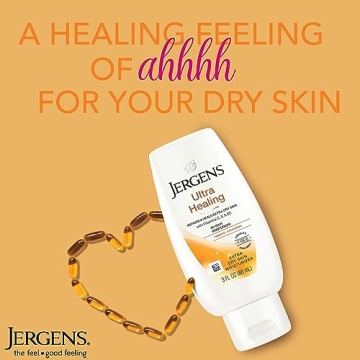 Jergens Ultra Healing Moisturizer - 3 Pack for Skin Softness