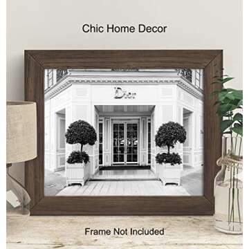 Glam Wall Decor Photo of Christian Dior Store - High Fashion Design Wall Art Picture - Designer Deco...