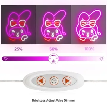 My Melody Neon Light Sign for Home and Anime Fans