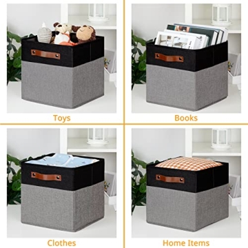 DULLEMELO 11x11 Storage Cubes for Stylish Home Organization