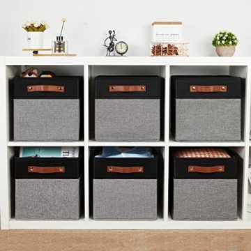 DULLEMELO 11x11 Storage Cubes for Stylish Home Organization