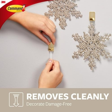 Command Hooks for Damage-Free Home Decor Organization