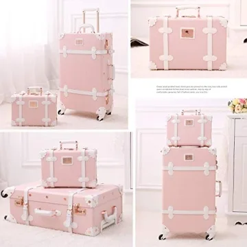 Unitravel Vintage Suitcase Set for Trendy Travelers