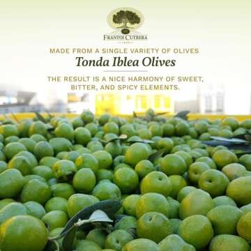 Frantoi Cutrera Primo Cold Extracted Italian Extra Virgin Olive Oil Cold Pressed, Polyphenol Rich Olive Oil, Authentic Certified DOP Sicilian EVOO Imported From Italy, 25.4 fl oz (Pack of 1)