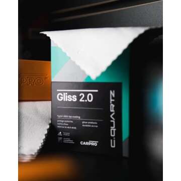 CARPRO Gliss 2.0 Ceramic Coating - Extreme Slickness and Protection
