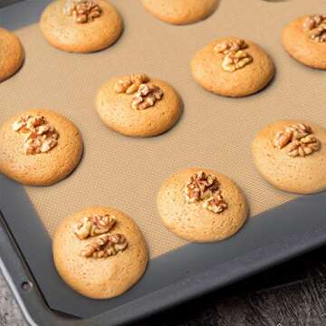 Whaline Silicone Baking Mats for Effortless Cooking